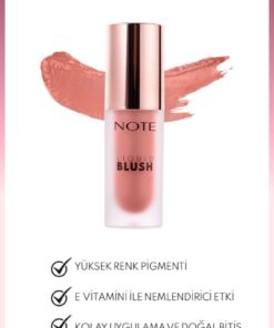 Alternative view of Note Cosmetics Liquid Blush Nemlendirici Etkili Likit Allık - 40 Rose