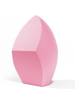 Kremi Makyaj Süngeri, Ürün Emmez, Kuru Islak Kullanım, Yıkanabilir Fondöten BB Krem Süngeri Angled Sponge - Görsel 3
