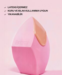 Alternative view of Kremi Makyaj Süngeri, Ürün Emmez, Kuru Islak Kullanım, Yıkanabilir Fondöten BB Krem Süngeri Angled Sponge