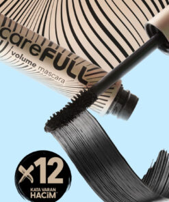 Alternative view of Flormar Hacim Veren Besleyici Maskara (SİYAH) - Carefull Volume - 000 Black - 8682536084093