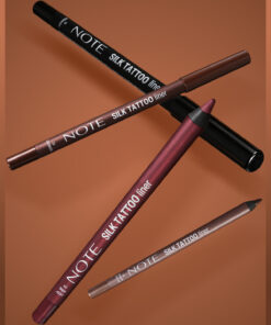 Note Cosmetics Silk Tattoo Liner Suya Dayanıklı İpeksi Jel Göz Kalemi - 04 Deep Wine - Bordo (Mat) - Görsel 3