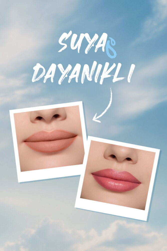 Flormar Suya Dayanıklı Dudak Kalemi (PEMBE) - Waterproof Lipliner - 229 Tender Cream - 8690604111299 - Görsel 2