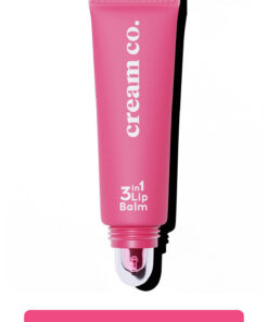 Cream Co. Nemlendirici Parlatıcı 3in1 Lip Balm | Dudak Bakım | Bubblegum Pembe | Hyaluronik Asit Seramid