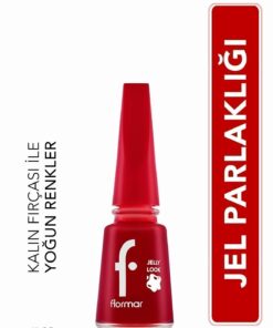 Flormar Oje - Jelly Look Nail Enamel Jl23 Stunning Red 8690604282173