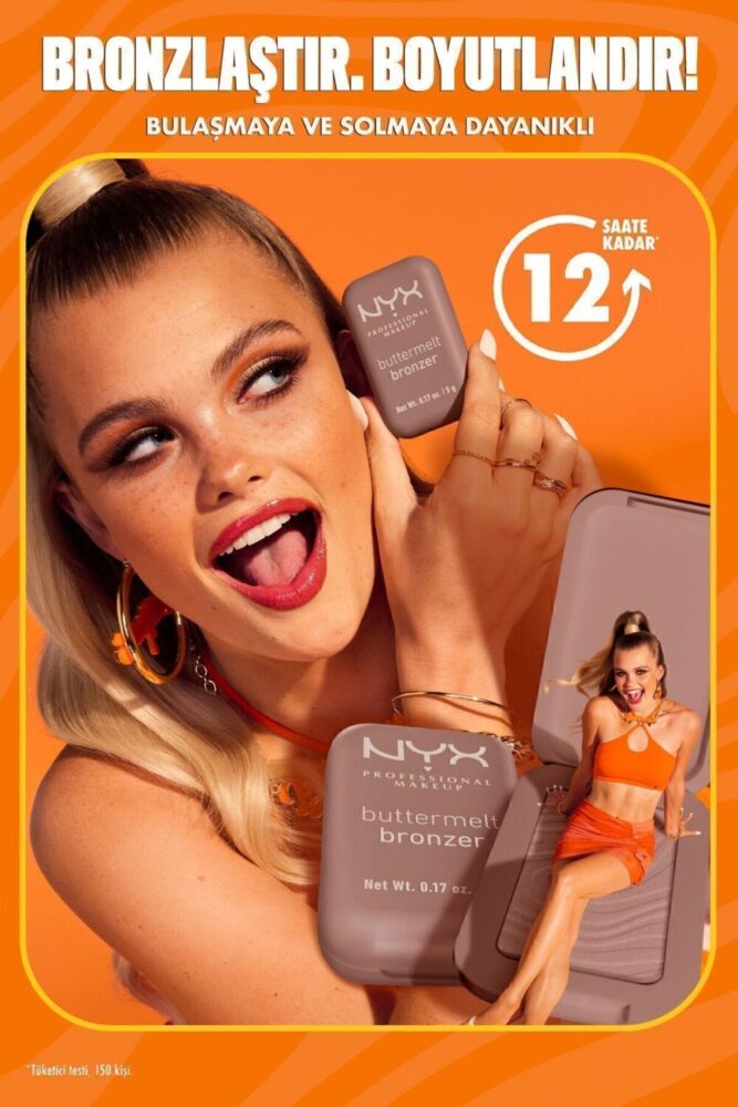NYX Professional Makeup Buttermelt Bronzer - 02 All Buttad Up - Görsel 3