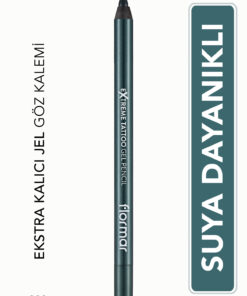 Flormar Mat Kalıcı Göz Kalemi (YEŞİL) - Extreme Tattoo Gel Pencil - 003 Deep Green - 8682536028851