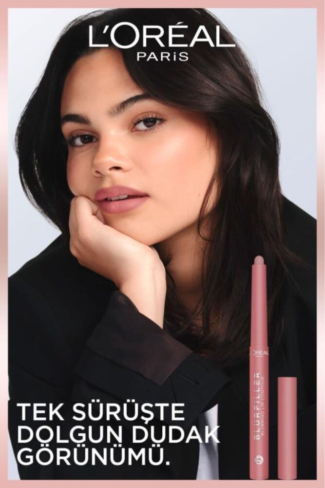 L'Oreal Paris Blurfiller Dudak Kontür Kalemi - 635 Worth It Medium - Görsel 3