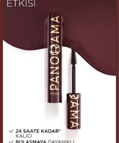 L'Oreal Paris Panorama Chromatic Maskara Bordeaux Cashmere - Görsel 3