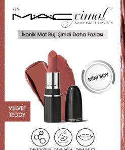 Mac MACximal Mini Mac Silky Matte Lipstick - Velvet Teddy 1.8g