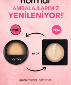 Alternative view of Flormar Yüksek Pigmentli & Doğal Işıltılı Fırınlanmış Kompakt Pudra