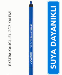 Flormar Mat Kalıcı Göz Kalemi (MAVİ) - Extreme Tattoo Gel Pencil - 012 Blue Dream - 8682536041195