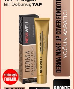 New Well Derma Make-up Cover Fondöten - Bronze