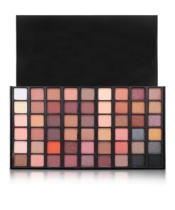 Makeuptime Make Up 54'lü Göz Farı Paleti+izla 20'li Profesyonel Yumuşak Makyaj Fırça Seti Siyah Renk - Görsel 3