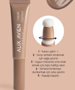 Alternative view of Alix Avien Yaşlanma Karşıtı E Vitaminli Nemlendiren Kremsi Likit Kontür - Liquid Contour 102 Soft Brown