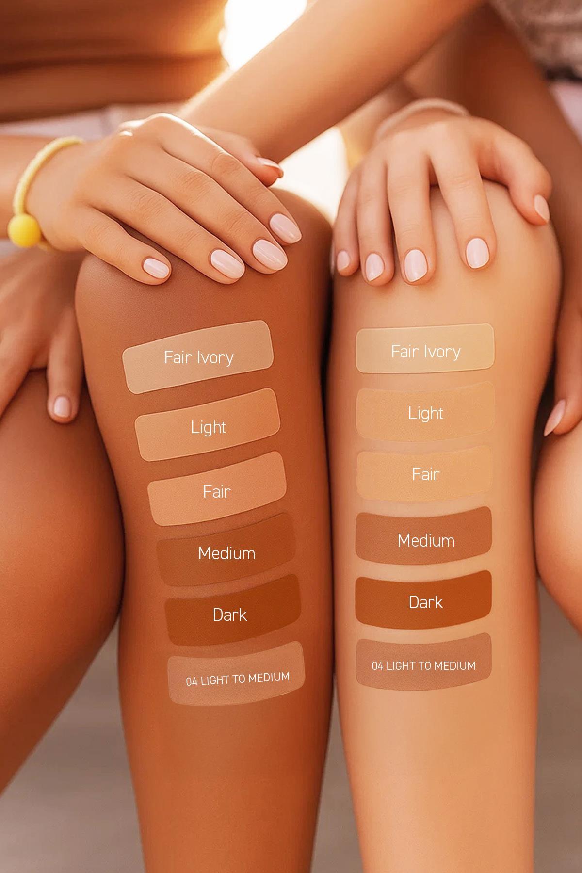Alix Avien Bacak Fondöteni Light to Medium Bronzlaştırıcı Etki Sprey Çorap - Leg & Body Foundation 75 ml - Görsel 3