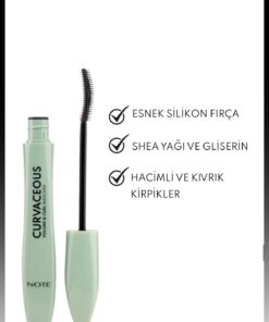 Alternative view of Note Cosmetics Curvaceous Hacim ve Kıvırma Etkili Maskara - Siyah