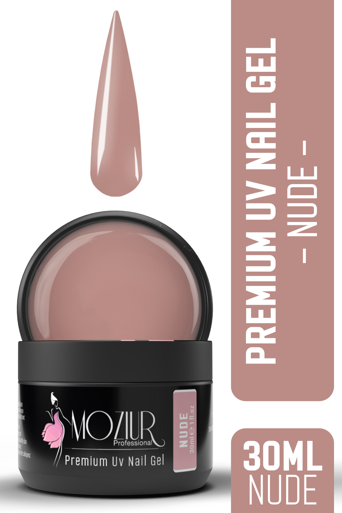 MOZIUR UV/ Builder Nail Jel Premium 30ml