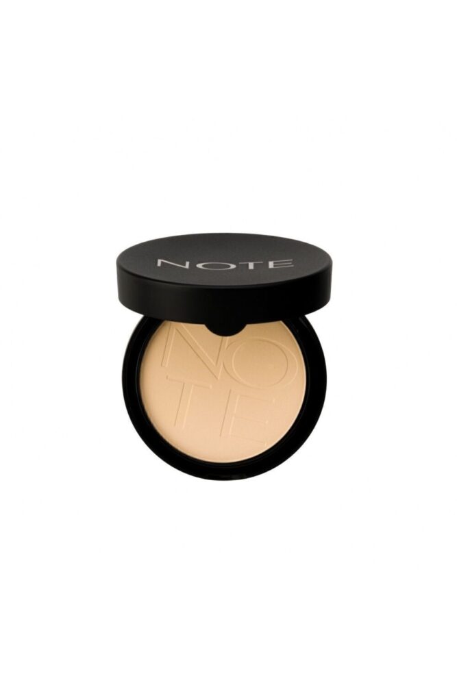Note Cosmetics Luminous Silk Compact Powder Mat Bitişli Toz Pudra - 02 Natural Beige - Görsel 3