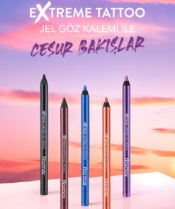 Alternative view of Flormar Işıltılı Kalıcı Göz Kalemi (PEMBE-TEN) - Extreme Tattoo Gel Pencil - 010 Dusty Plum - 8682536041171