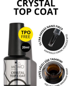 Alternative view of MOMO professional Kalıcı Oje İçin Crystal Top Coat, Nano Fırçalı, 20 ml