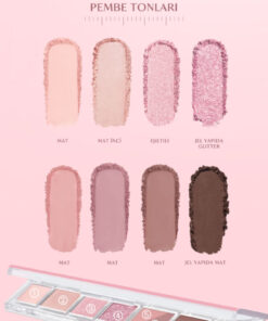 Alternative view of PERIPERA 5 Farklı Dokulu Far Paleti PERIPERA All Take Mood Palette 006 I'm The Mauve Queen Around Here