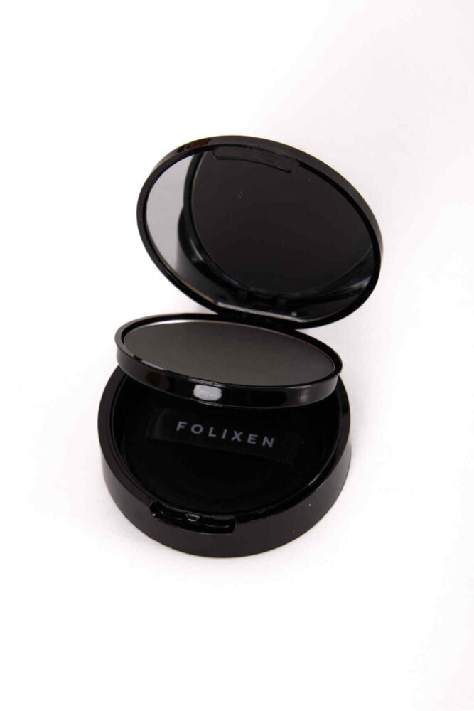 Folixen Suya Dayanıklı Saç & Sakal Kapatıcı Pudra – Dip Boya Etkili- Beyaz Kapatıcı - Dolgunlaştırıcı -Topik - Görsel 2