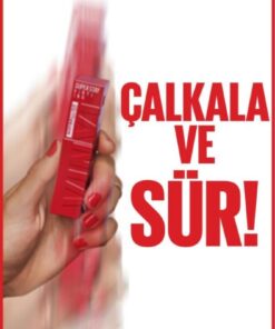 Maybelline New York Super Stay Vinyl Ink Uzun Süre Kalıcı Likit Parlak Ruj 35 Cheeky - Görsel 3