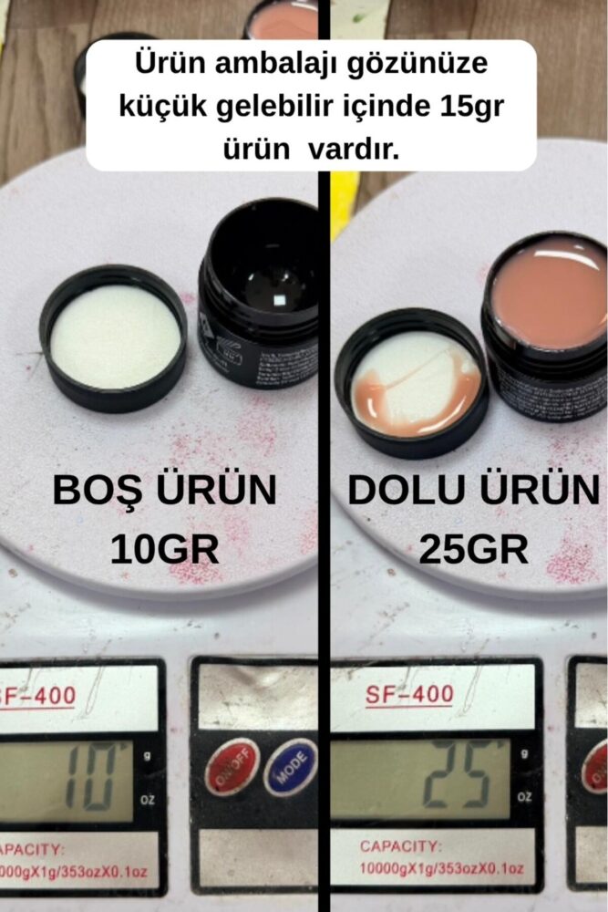 Nail Master Protez Tırnak Jel (builder Gel) 15m 912 Şeftali - Görsel 2