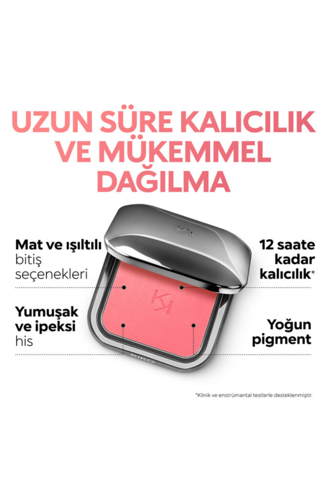 KIKO Allık - Unlimited Blush - 05 Mauve - Yüksek Pigmentli - Görsel 2