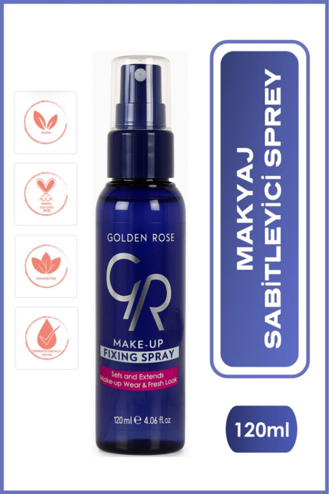 Golden Rose Make-Up Fixing Spray - Makyaj Sabitleyici Sprey 120 ml - Görsel 2
