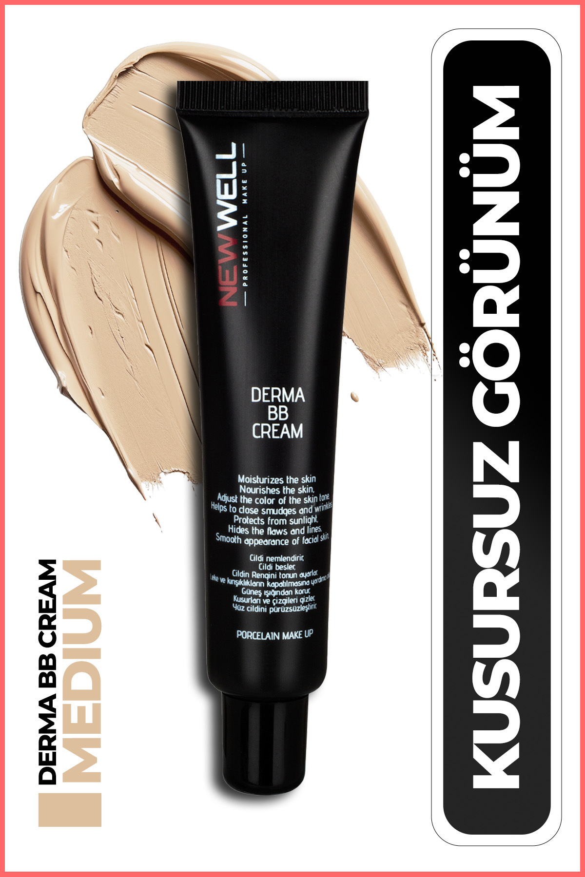 New Well BB Krem - Derma BB Cream Medium 8680923325118