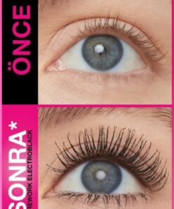 Maybelline New York Lash Sensational Firework Electro Black Maskara - Görsel 3