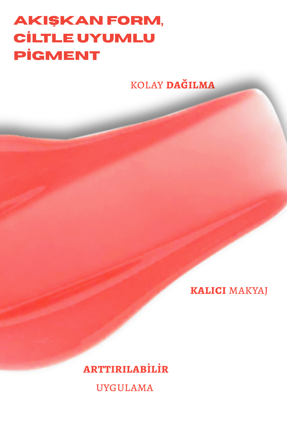 h.OLA Likit Allık | LIQUID BLUSHER RED | Kalıcı, Yüksek Pigmentli | Sweet Red - Görsel 3