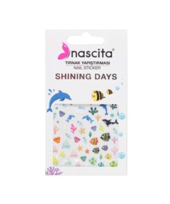 Nascita Blue Sea Tırnak Stickerı - 21