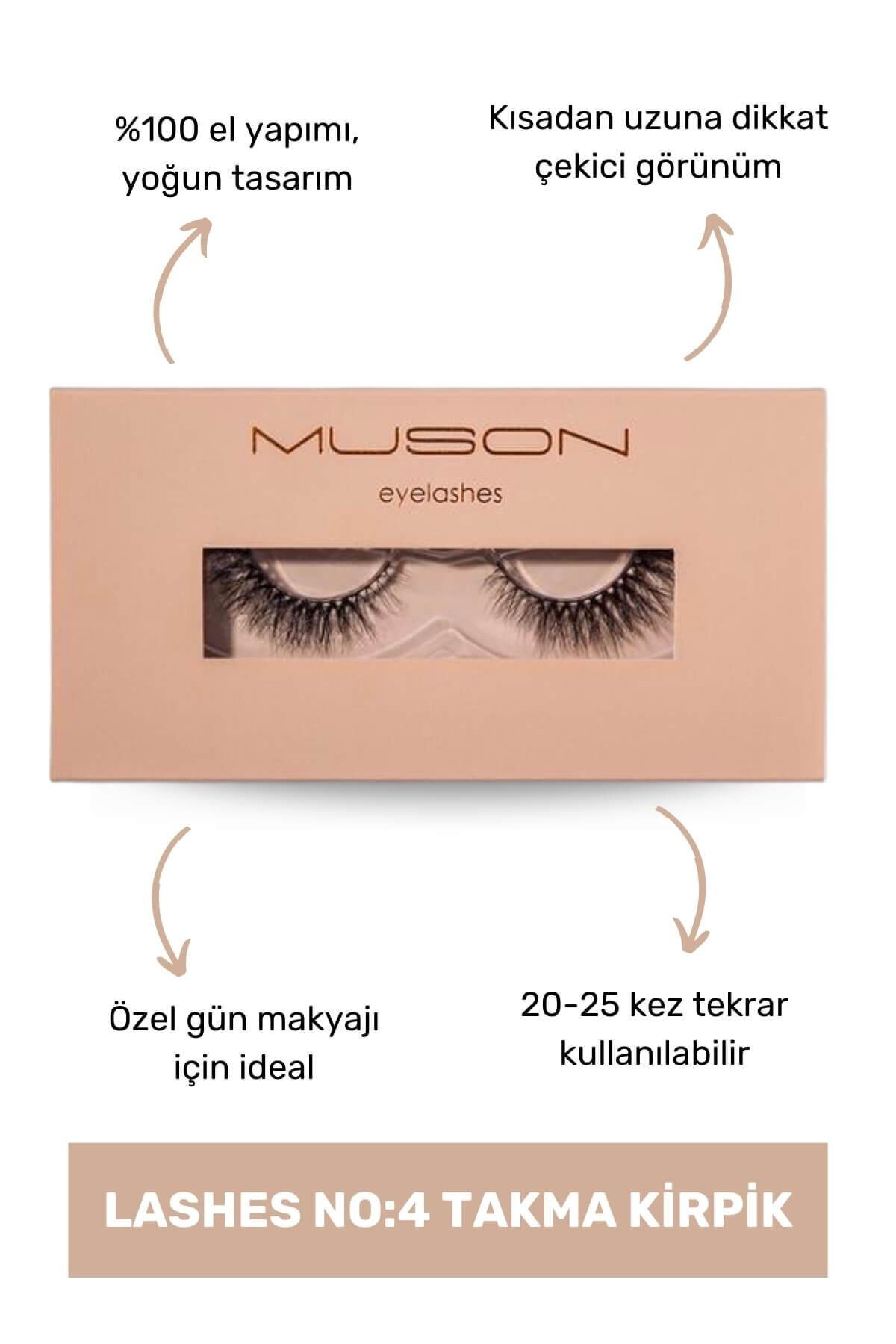 Muson Lashes No:4 Takmakirpik