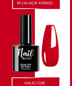 Nail Master M134 Kalıcı Oje 7,3ml Açık Kırmızı