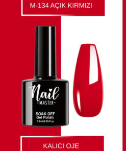 Nail Master M134 Kalıcı Oje 7,3ml Açık Kırmızı