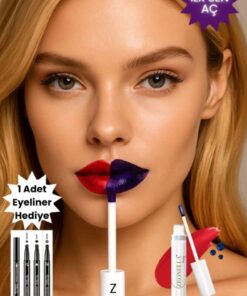Zeonella Beauty Soyulabilir Ruj Sıcak Gül Kalıcı Dudak Dövmesi