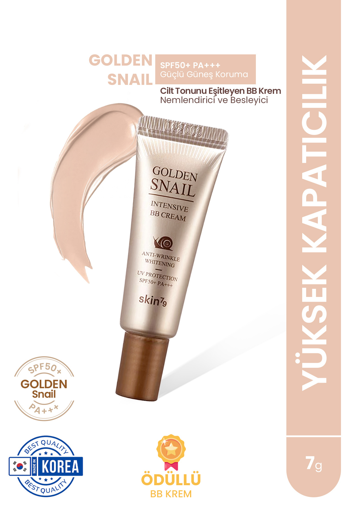 Skin79 Golden Snail Intensive Bb Cream Spf Pa Nemlendirici Ve Besleyici Cilt Tonunu Eşitleyen Bb Krem-7g