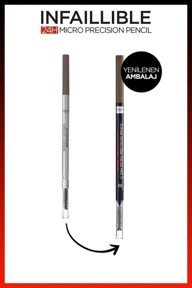 L'Oreal Paris Infaillible 24H Micro Precision Kaş Kalemi - Brunette - Görsel 2