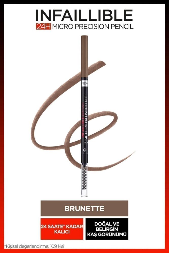L'Oreal Paris Infaillible 24H Micro Precision Kaş Kalemi - Brunette