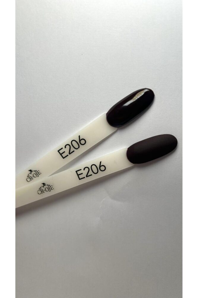 CROJE KALICI OJE Kalıcı Oje E206 - Koyu Bordo (5 ML) - Görsel 2