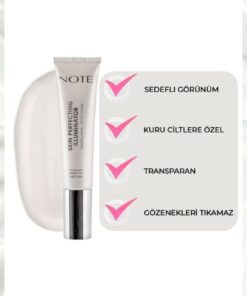Alternative view of Note Cosmetics Skin Perfecting Illuminator Aydınlatıcı Kuru Ciltlere Özel Makyaj Bazı
