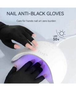 Venalisa Uv Led Işın Koruyucu Eldiven Anti Uv Koruma Eldiveni Siyah Renk (SADECE ELDİVEN)