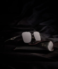 Chunky Frame Polarize Yüksek Kalite Titanyum Unisex Siyah Ultra Hafif Güneş Gözlüğü