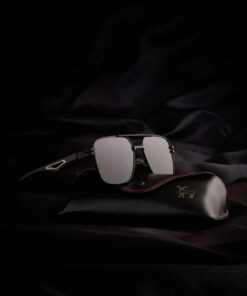 Chunky Frame Polarize Yüksek Kalite Titanyum Unisex Siyah Ultra Hafif Güneş Gözlüğü