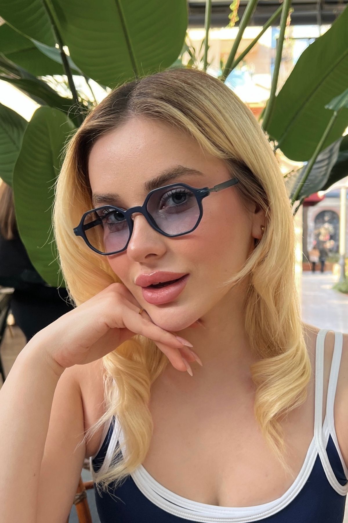 REN EYEWEAR ROWEN KARE GÜNEŞ GÖZLÜĞÜ RENKLİ UNİSEX ERKEK KADIN YENİ SEZON POPÜLER / REN EYEWEAR