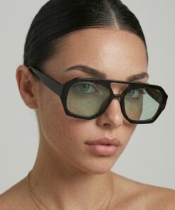 REN EYEWEAR RIVER GÜNEŞ GÖZLÜĞÜ GEOMETRİK YENİ SEZON POPÜLER UNİSEX/
