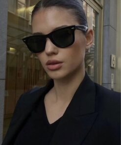 Nilu Moda Unisex Çapraz Kesim Wayfarer Parlak Güneş Gözlüğü