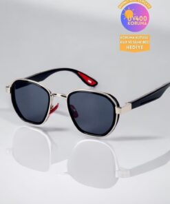 REN EYEWEAR FERRA SİYAH KADIN ERKEK GÜNEŞ GÖZLÜĞÜ KLASİK METAL /REN EYEWEAR